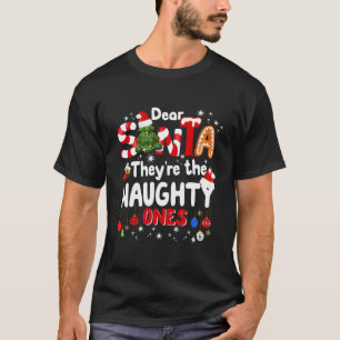 T-shirt Fantastiques Chemises De Noël Cher Père Noël Ils S
