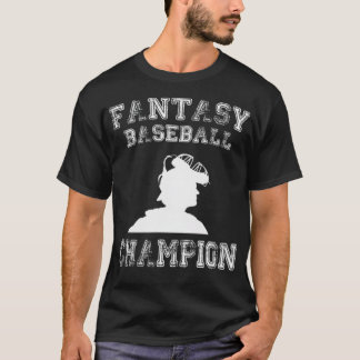 T-shirt Fantasy Baseball Design Champion baseball heart s