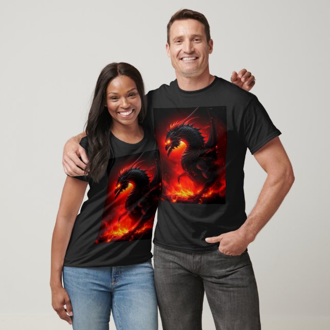 T-shirt Fantasy Dragon (Unisexe)