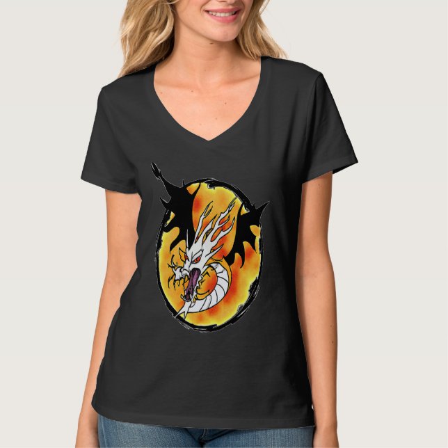 T-shirt Fantasy dragon  19 (Devant)