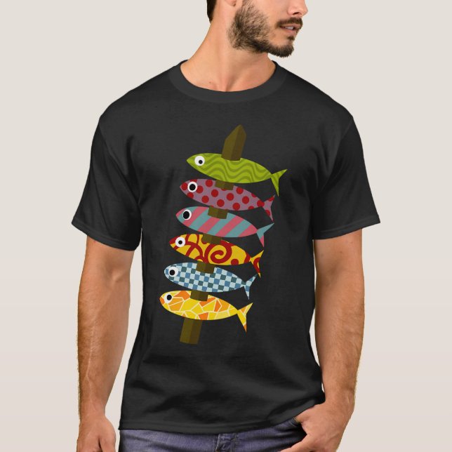 T-shirt Fantasy Sardines Crache (Devant)