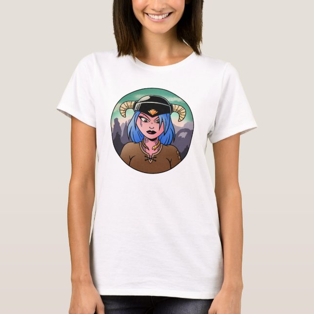 T-shirt Fantasy Warrior  (Devant)
