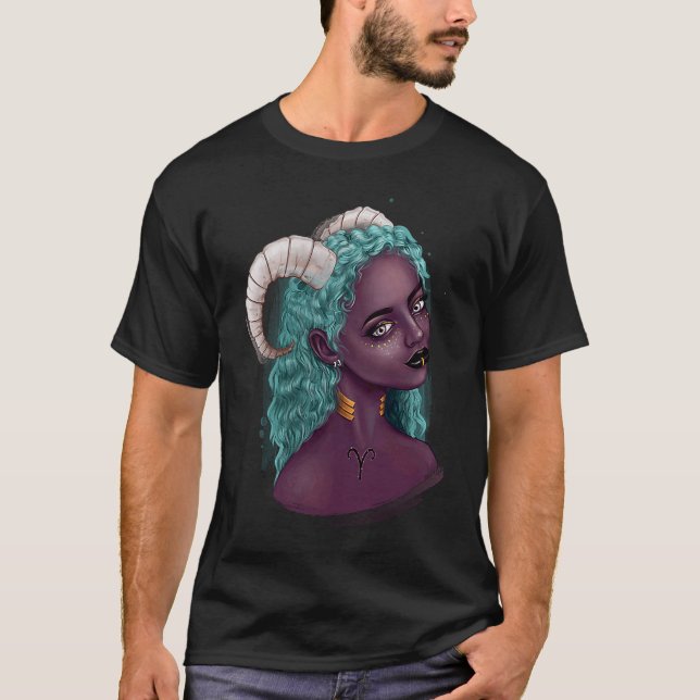 T-shirt Fantasy Zodiac Aries (Devant)