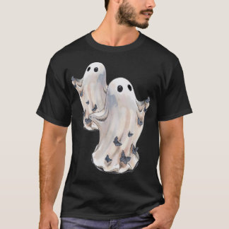 T-shirt Fantôme avec papillons Halloween