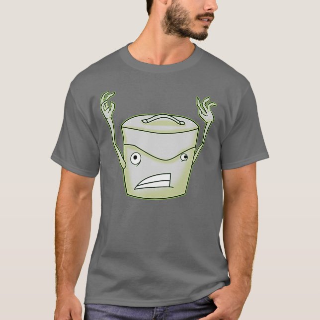 T-shirt Fantôme de boîte de casquette (Devant)