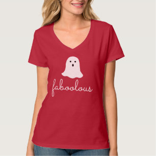 T-shirt fantôme de boo fabuleux pour Halloween
