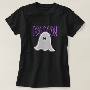T-shirt Fantôme de Boo Violet Semi-Transparent Sheer