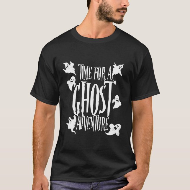 T-shirt Fantôme de chasse aux fantômes (Devant)