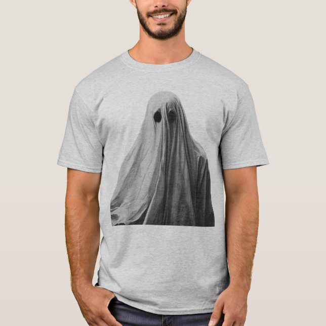 T-shirt Fantôme de feuille de calcul (Devant)
