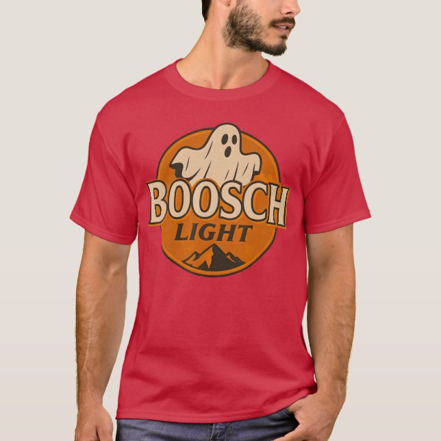 T-shirt Fantôme de Halloween Boosch Light (Devant)