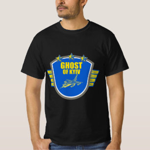 T-shirt Fantôme de Kiev Ukrainien Je me tiens avec l'Ukrai
