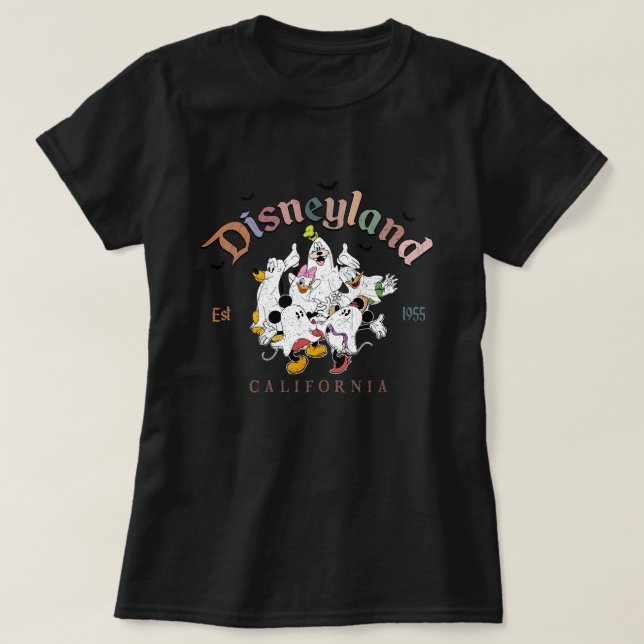 T-shirt fantôme de la californie de disneyland (Design devant)