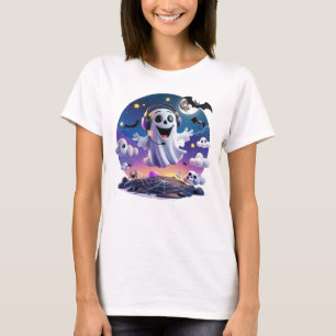 T-shirt Fantôme de musique
