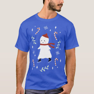 T-shirt Fantôme de patinage sur glace