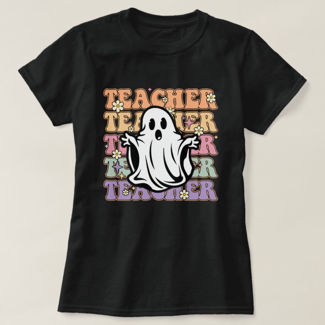T-shirt fantôme de professeur (Design devant)