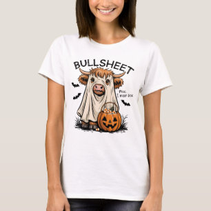T-shirt Fantôme de taureau Halloween Costume chemise de je