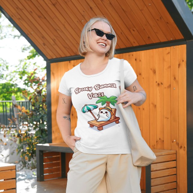 T-shirt Fantôme d'été de Summerween mignon (Créateur téléchargé)