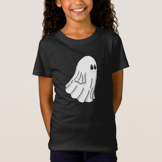 T-Shirt Fantôme d'Halloween effrayant (Devant)