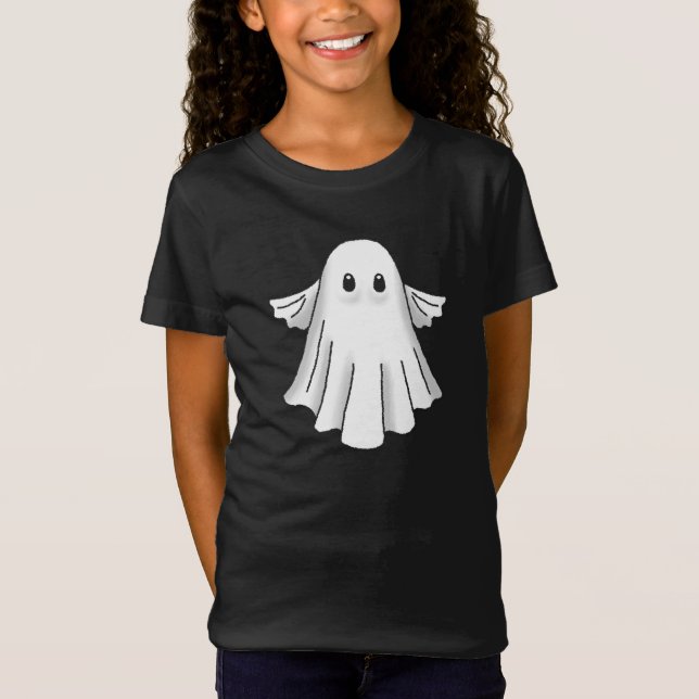 T-Shirt Fantôme d'Halloween effrayant (Devant)