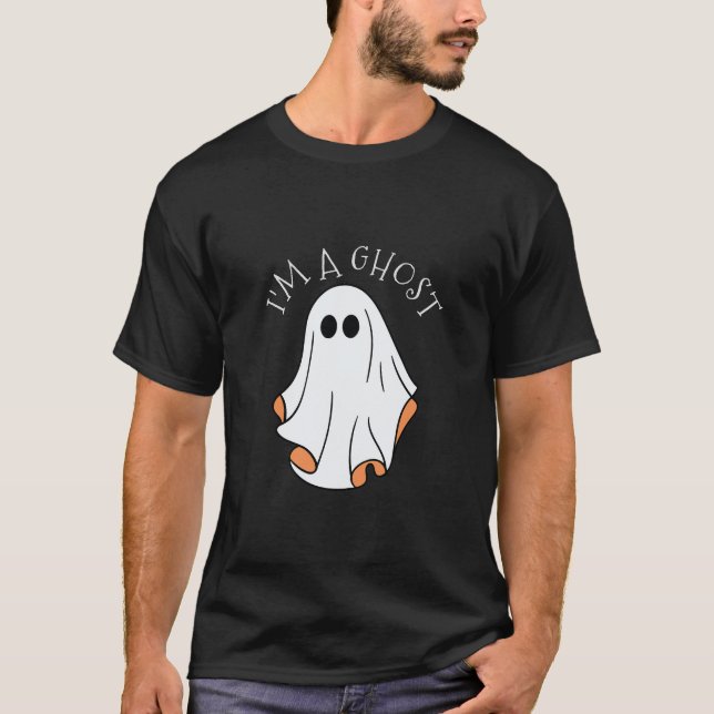 T-shirt Fantôme d'Halloween, Halloween drôle, fête d'Hallo (Devant)