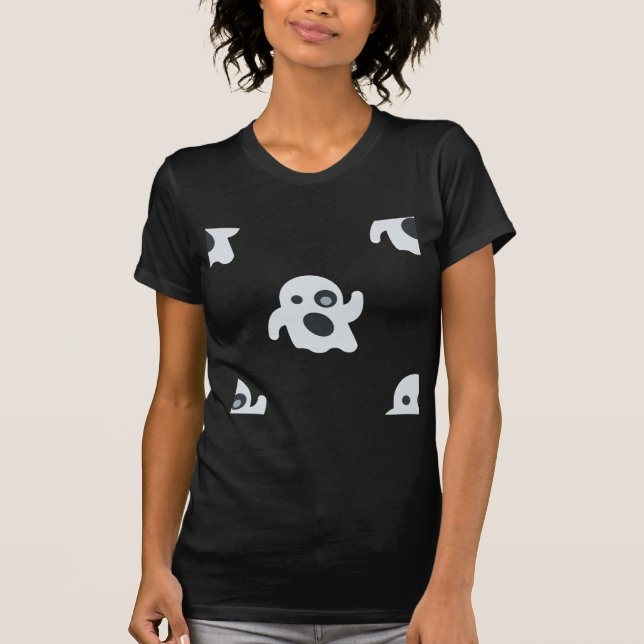 T-shirt fantôme émoji (Devant)