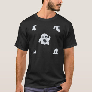 T-shirt fantôme émoji