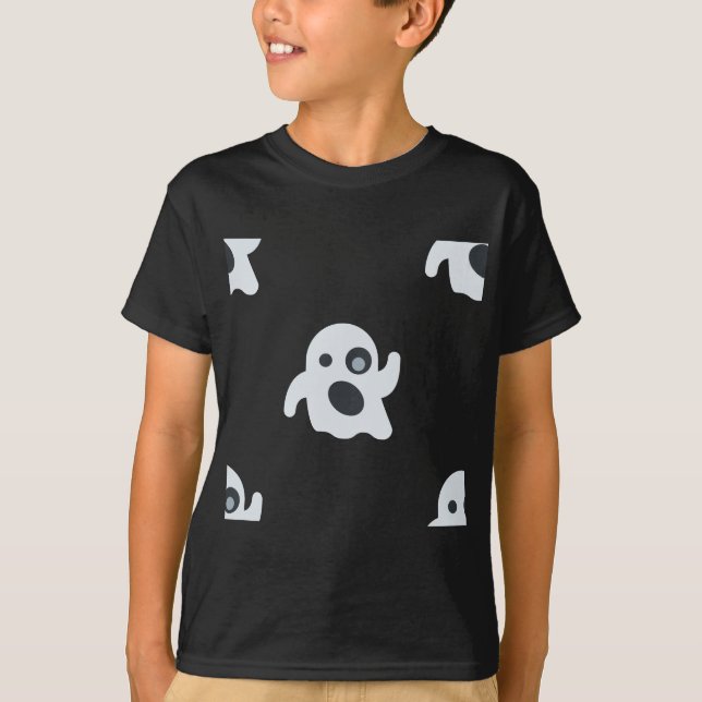 T-shirt fantôme émoji (Devant)