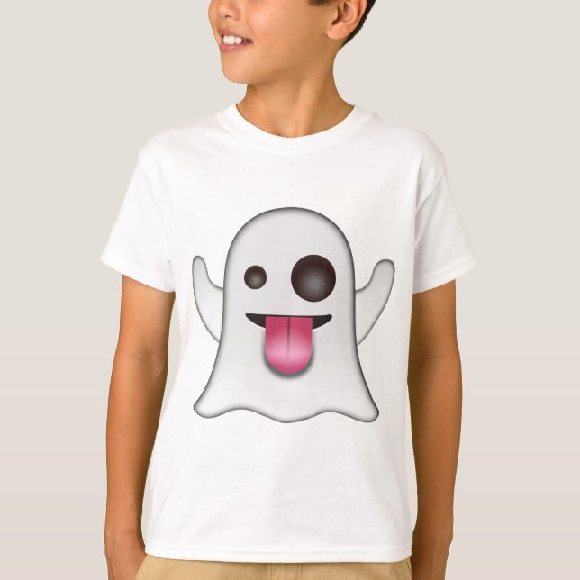 T-shirt fantôme_émoji (Devant)