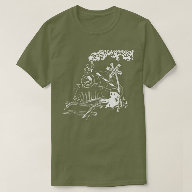 T-shirt fantôme et gravier (Design devant)