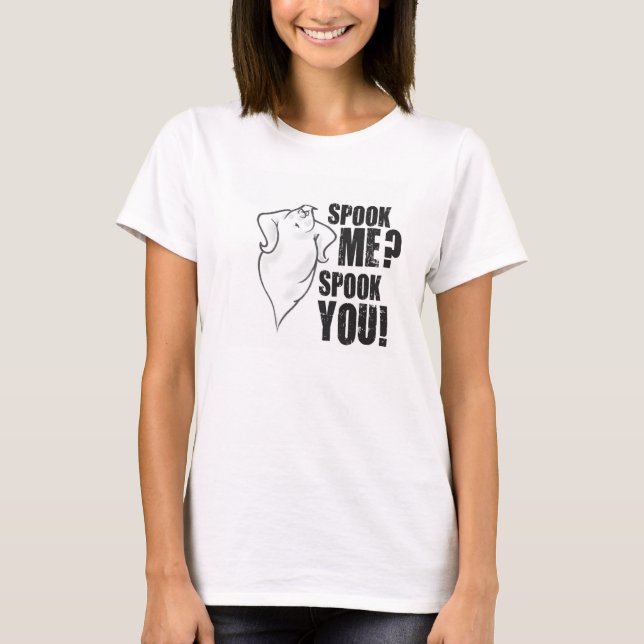 T-shirt fantôme féminin (Devant)