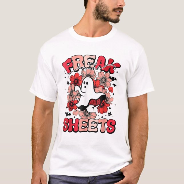 T-shirt Fantôme floral (Devant)