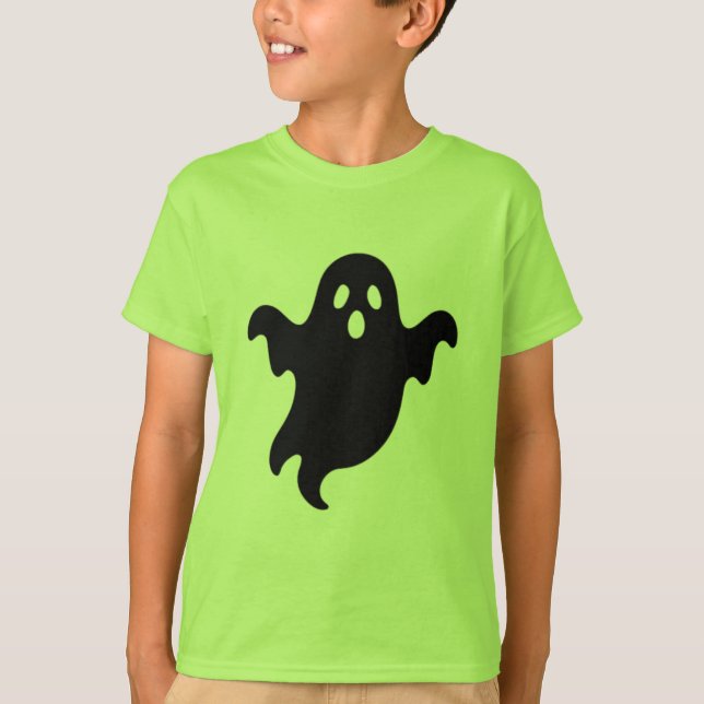 T-shirt Fantôme foncé (Devant)