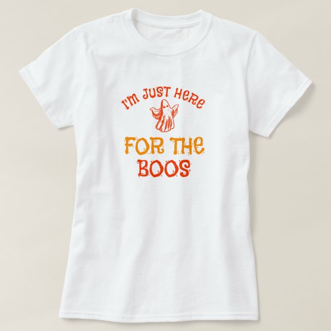 T-shirt fantôme Halloween (Design devant)