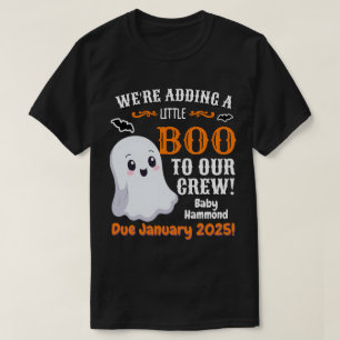 T-shirt Fantôme Halloween Faire-part de grossesse pour pap