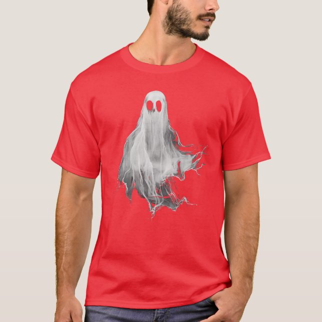 T-shirt Fantôme Horreur Effrayant Esprit Épouvantable Hall (Devant)