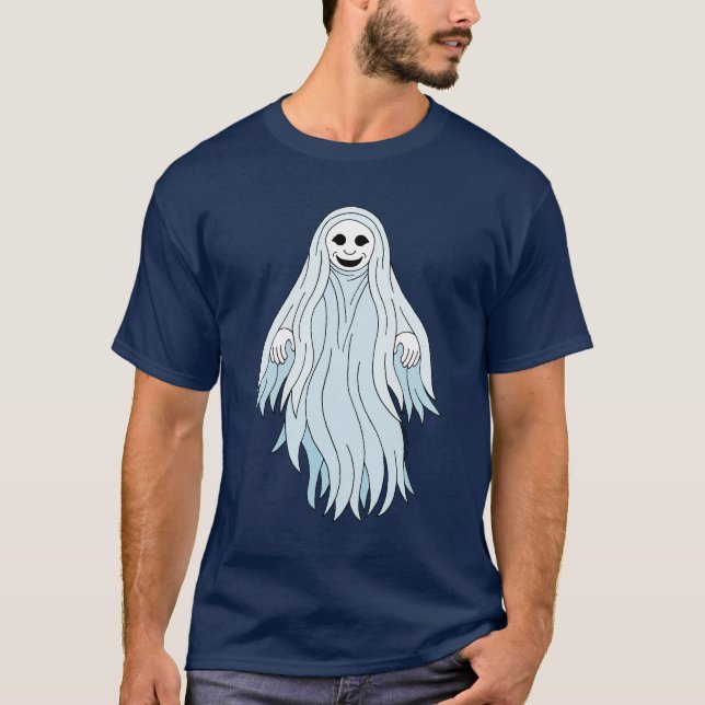 T-shirt Fantôme mignon (Devant)