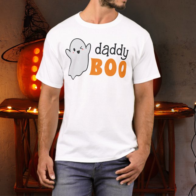 T-shirt Fantôme personnalisé Daddy Boo Famille Halloween (Get set for Halloween fun with the 'daddy Boo' design!)