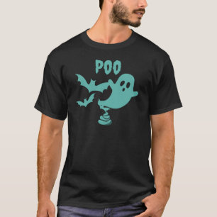T-shirt Fantôme Poo Pooping