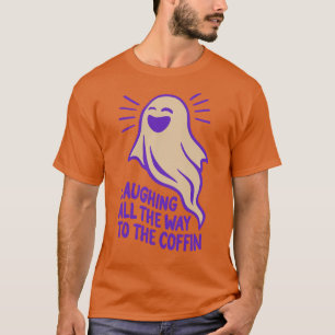T-shirt Fantôme riant   Halloween drôle