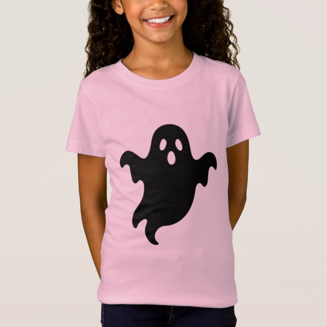 T-Shirt Fantôme Sombre (Devant)