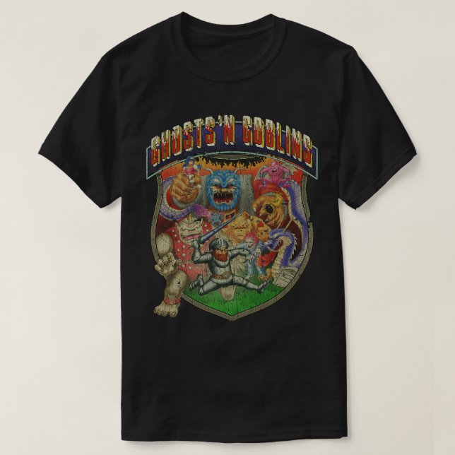 T-shirt Fantômes à Goblins 1985 (Design devant)