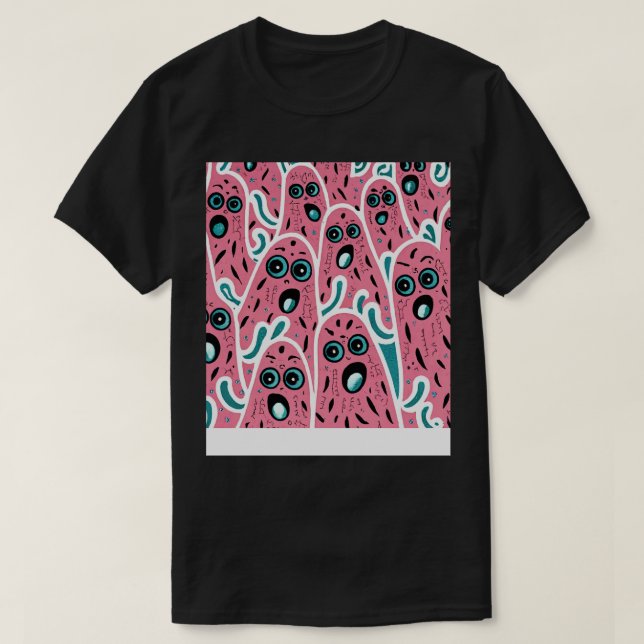T-shirt Fantômes de danse (Design devant)