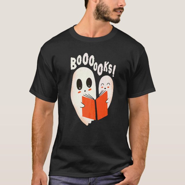 T-shirt Fantômes de livres (Devant)