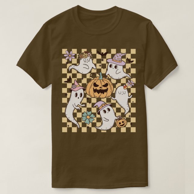 T-shirt Fantômes éffrayants (Design devant)
