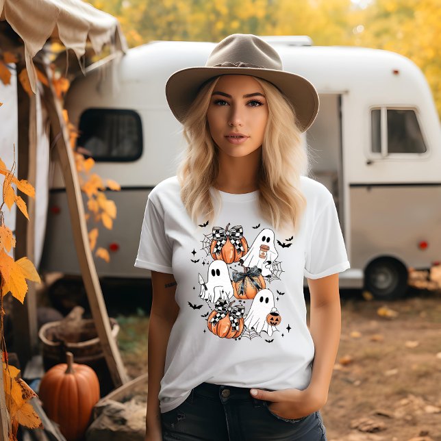 T-shirt Fantômes et Citrouilles (Créateur téléchargé)