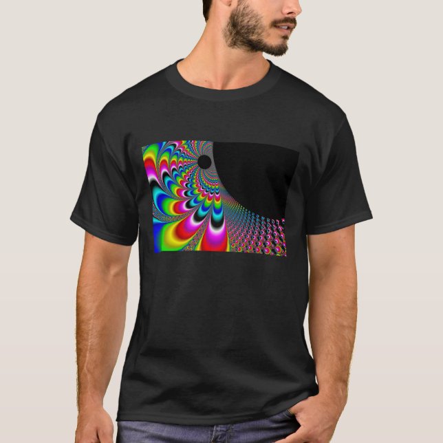 T-shirt Fanyc - Mandelbrot Fractal Art (Devant)