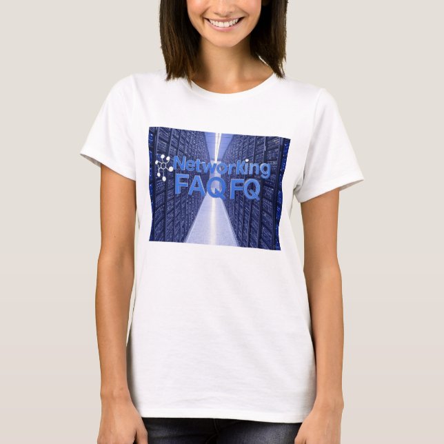 T-shirt FAQ sur les réseaux (Devant)
