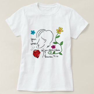 T-shirt Far Above Rubies