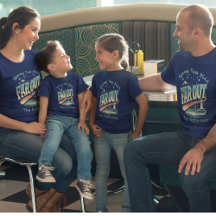 Far Out Man Retro 60's Slogan Famille personnalisé