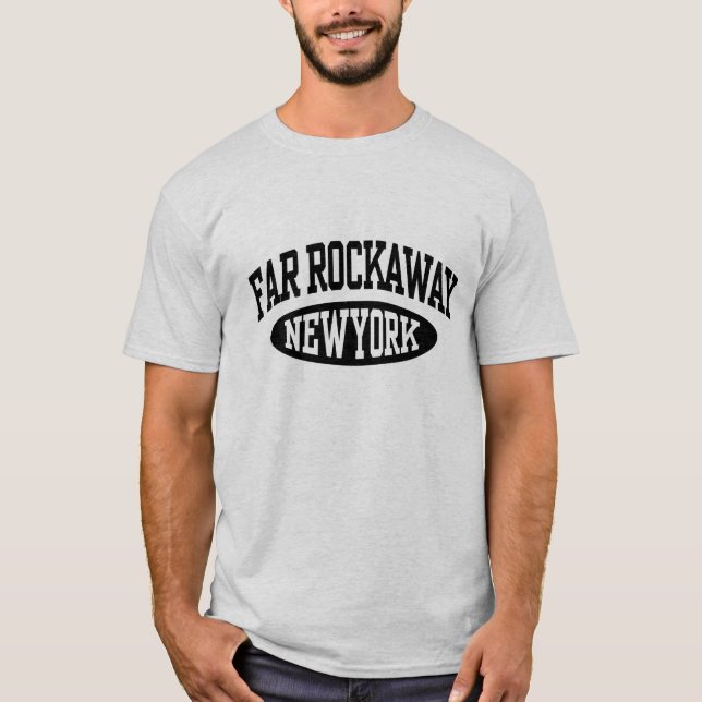 T-shirt Far Rockaway New York (Devant)